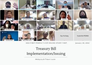 2022 1st PEMNA Treasury CoP Online Study Visit 이미지